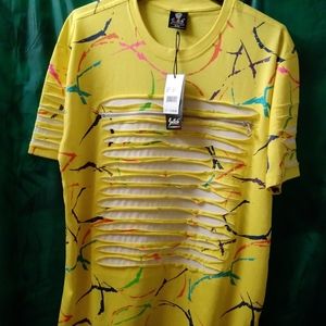 HOLIDAY SPECIAL ..NEW MEN'S SHORT SLEEVE SHIRT  XL